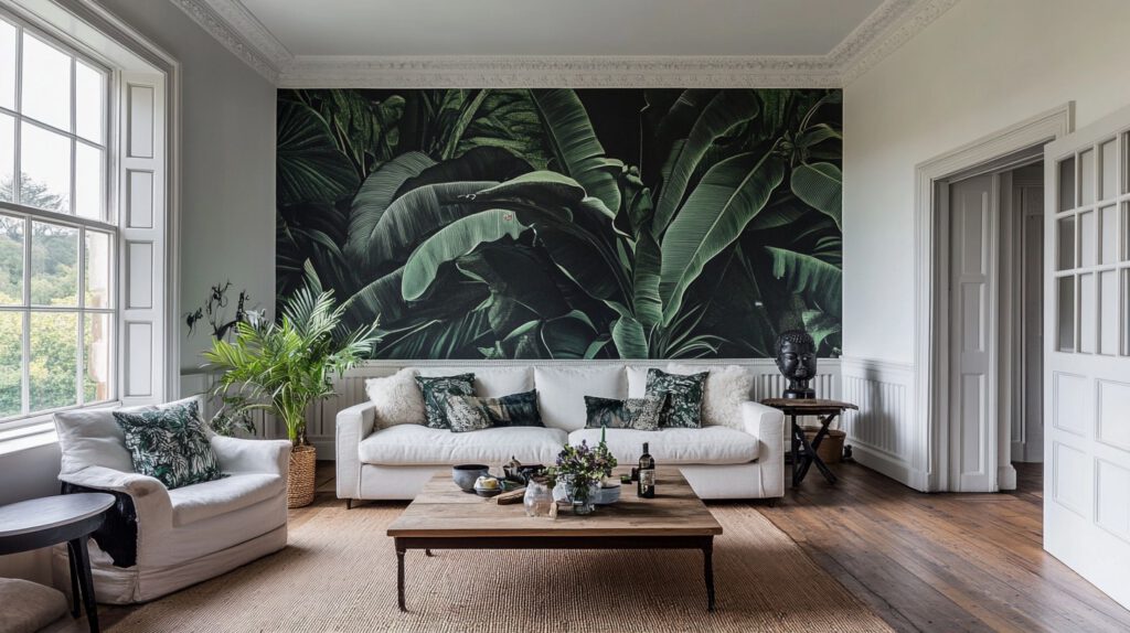 Wallpaper vs. paint — the right <em>choice</em>.